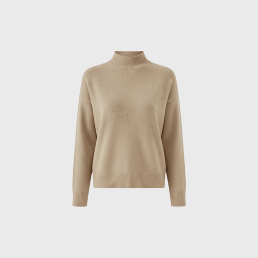 Rivero Mode | Women’s Heritage Wool-Blend Half-High Collar Pullover