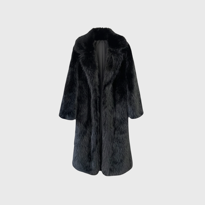 Rivero Mode | Women’s Heritage Faux Fur Long Overcoat