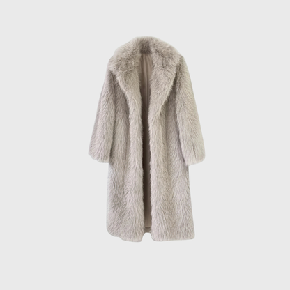 Rivero Mode | Women’s Heritage Faux Fur Long Overcoat