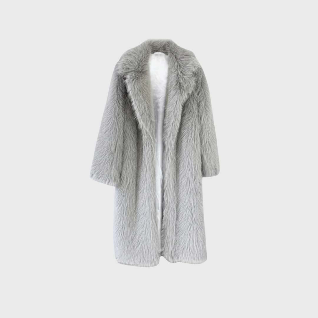 Rivero Mode | Women’s Heritage Faux Fur Long Overcoat